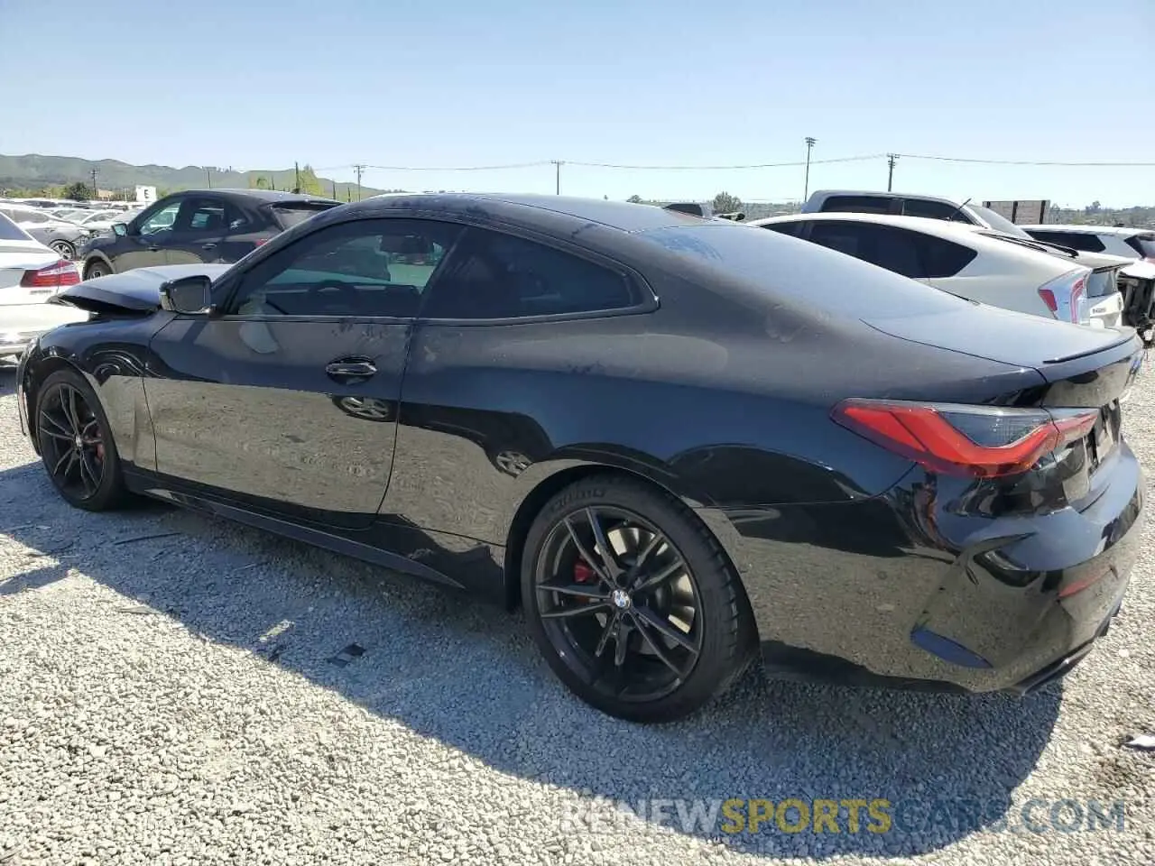 2 Photograph of a damaged car WBA83AP02RCN76056 BMW M4 2024