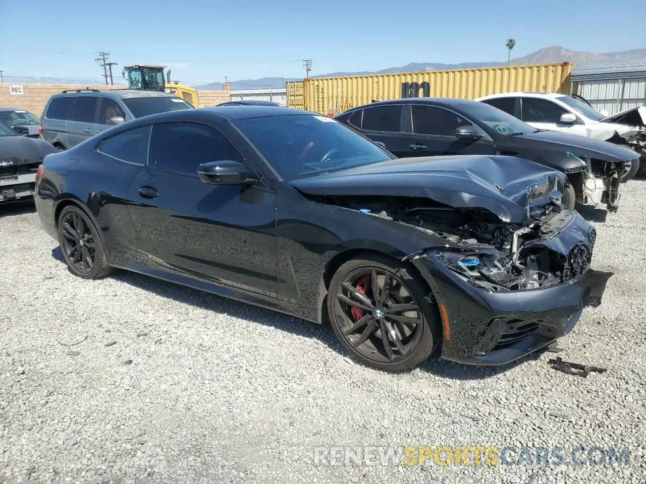 4 Photograph of a damaged car WBA83AP02RCN76056 BMW M4 2024