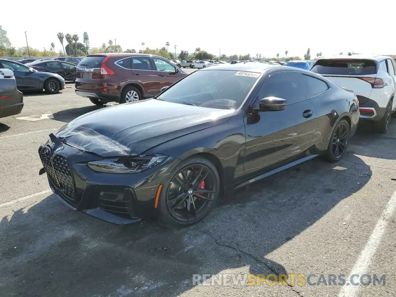 1 Photograph of a damaged car WBA83AP04RCR36055 BMW M4 2024