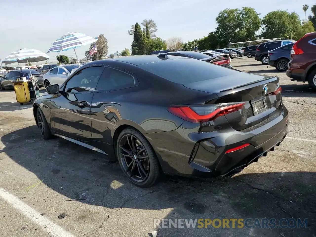 2 Photograph of a damaged car WBA83AP04RCR36055 BMW M4 2024