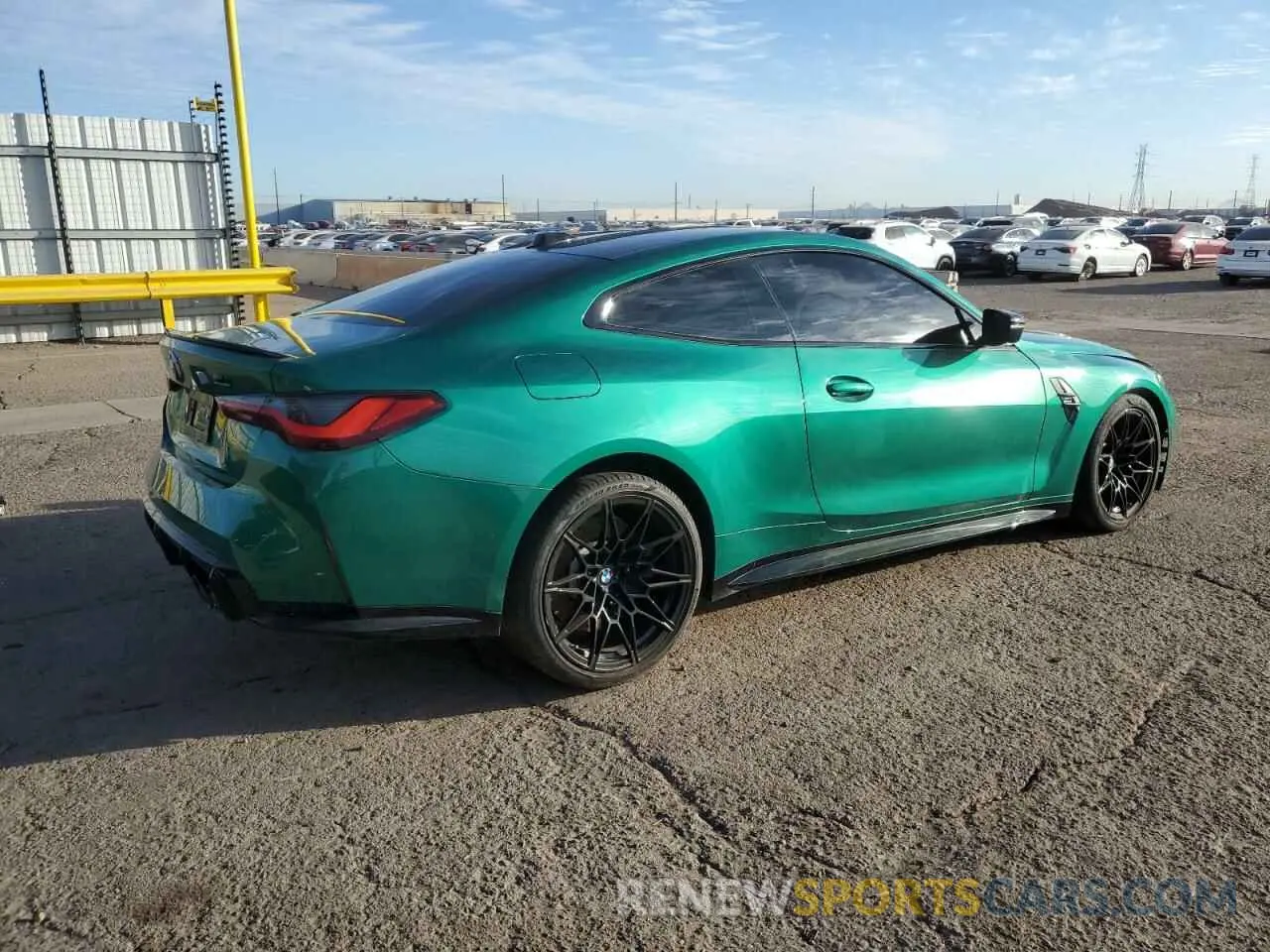 3 Photograph of a damaged car WBS33AZ03RCN56790 BMW M4 2024