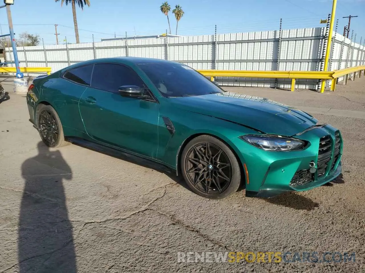 4 Photograph of a damaged car WBS33AZ03RCN56790 BMW M4 2024