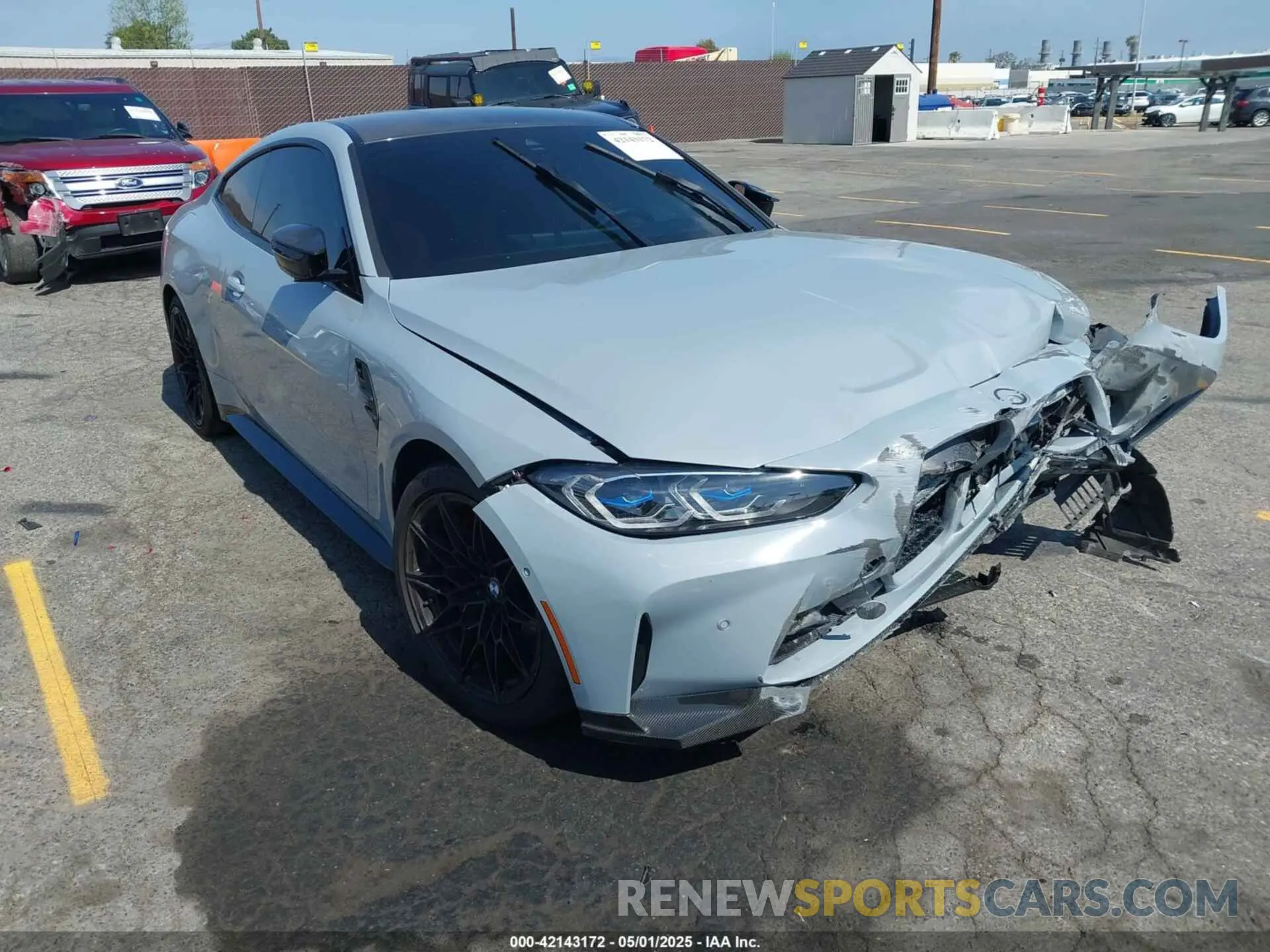 1 Photograph of a damaged car WBS33AZ05RCP68753 BMW M4 2024