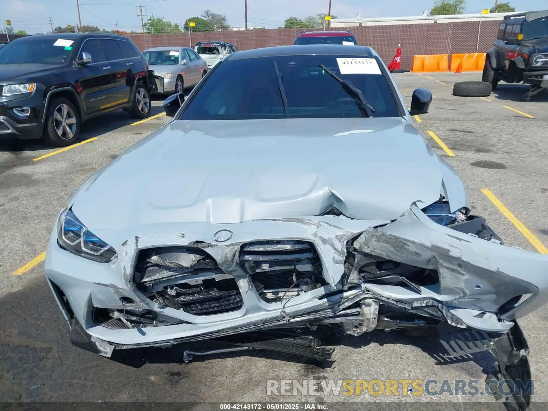 11 Photograph of a damaged car WBS33AZ05RCP68753 BMW M4 2024