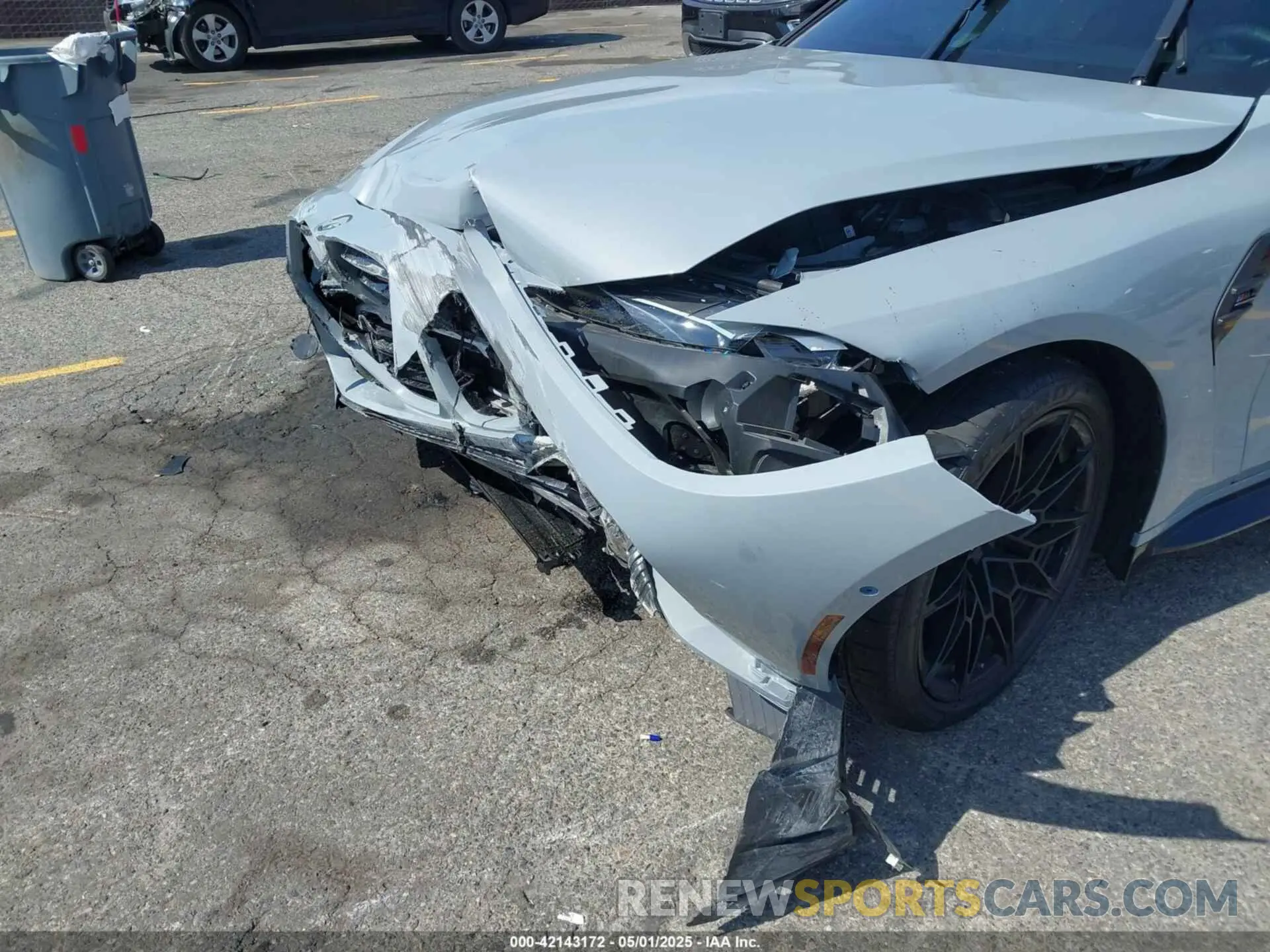 6 Photograph of a damaged car WBS33AZ05RCP68753 BMW M4 2024