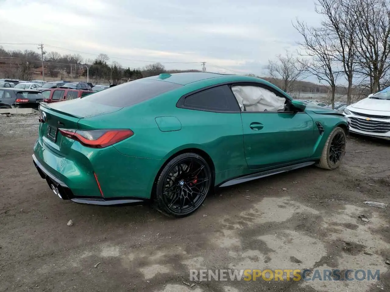 3 Photograph of a damaged car WBS33AZ08RCR36014 BMW M4 2024