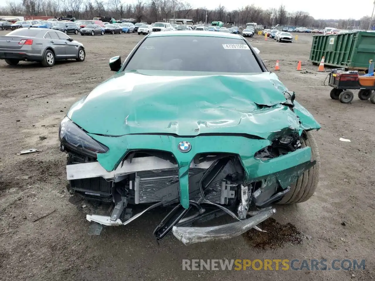 5 Photograph of a damaged car WBS33AZ08RCR36014 BMW M4 2024