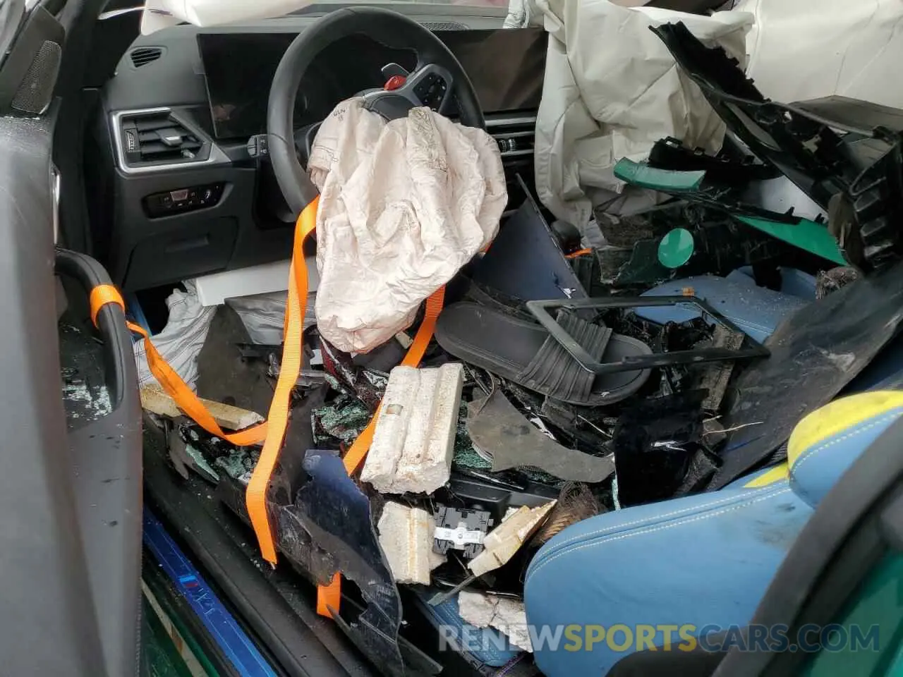 8 Photograph of a damaged car WBS33AZ08RCR36014 BMW M4 2024