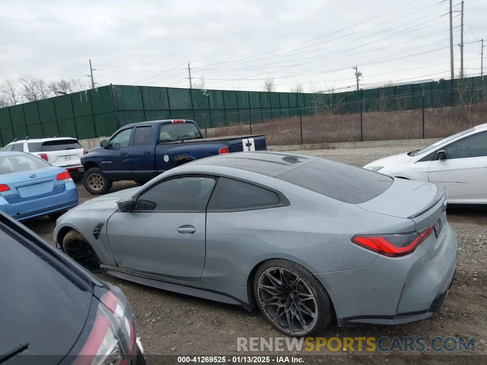 14 Photograph of a damaged car WBS33AZ0XRCN40456 BMW M4 2024