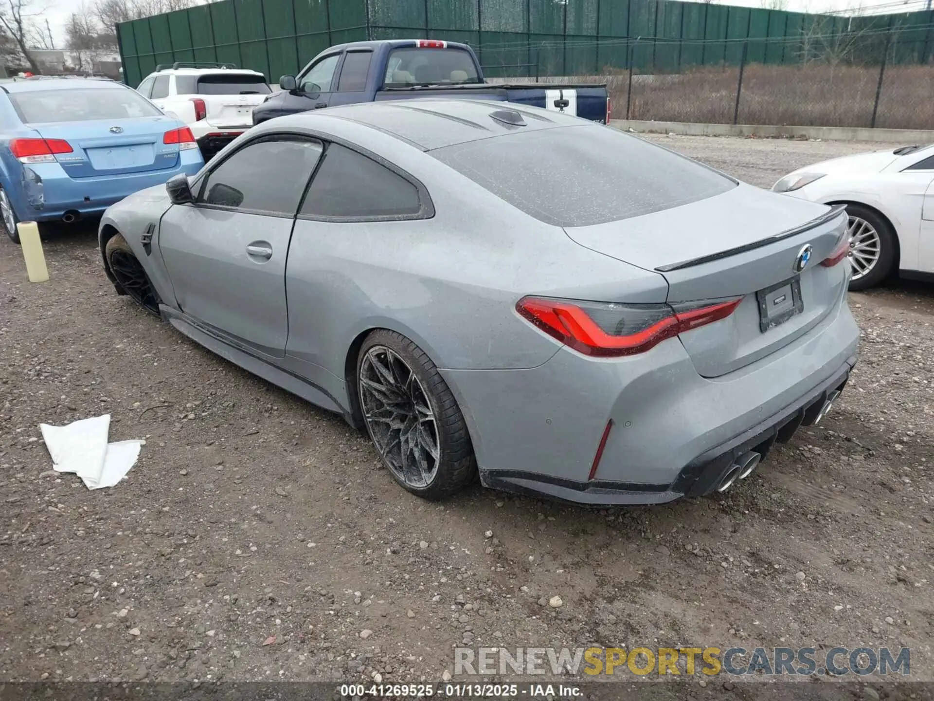 3 Photograph of a damaged car WBS33AZ0XRCN40456 BMW M4 2024