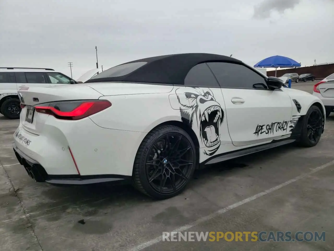 3 Photograph of a damaged car WBS33BA01RCP16148 BMW M4 2024