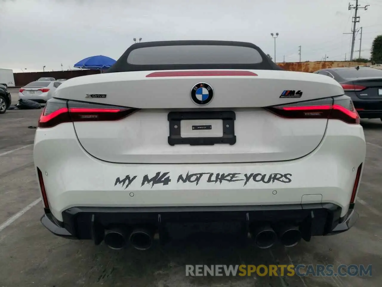 6 Photograph of a damaged car WBS33BA01RCP16148 BMW M4 2024