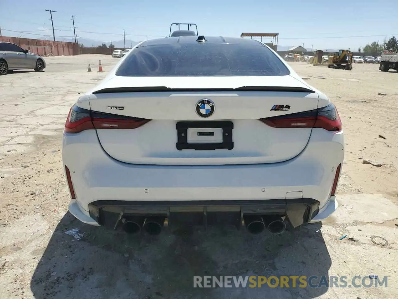 6 Photograph of a damaged car WBS43AZ01RCN75973 BMW M4 2024