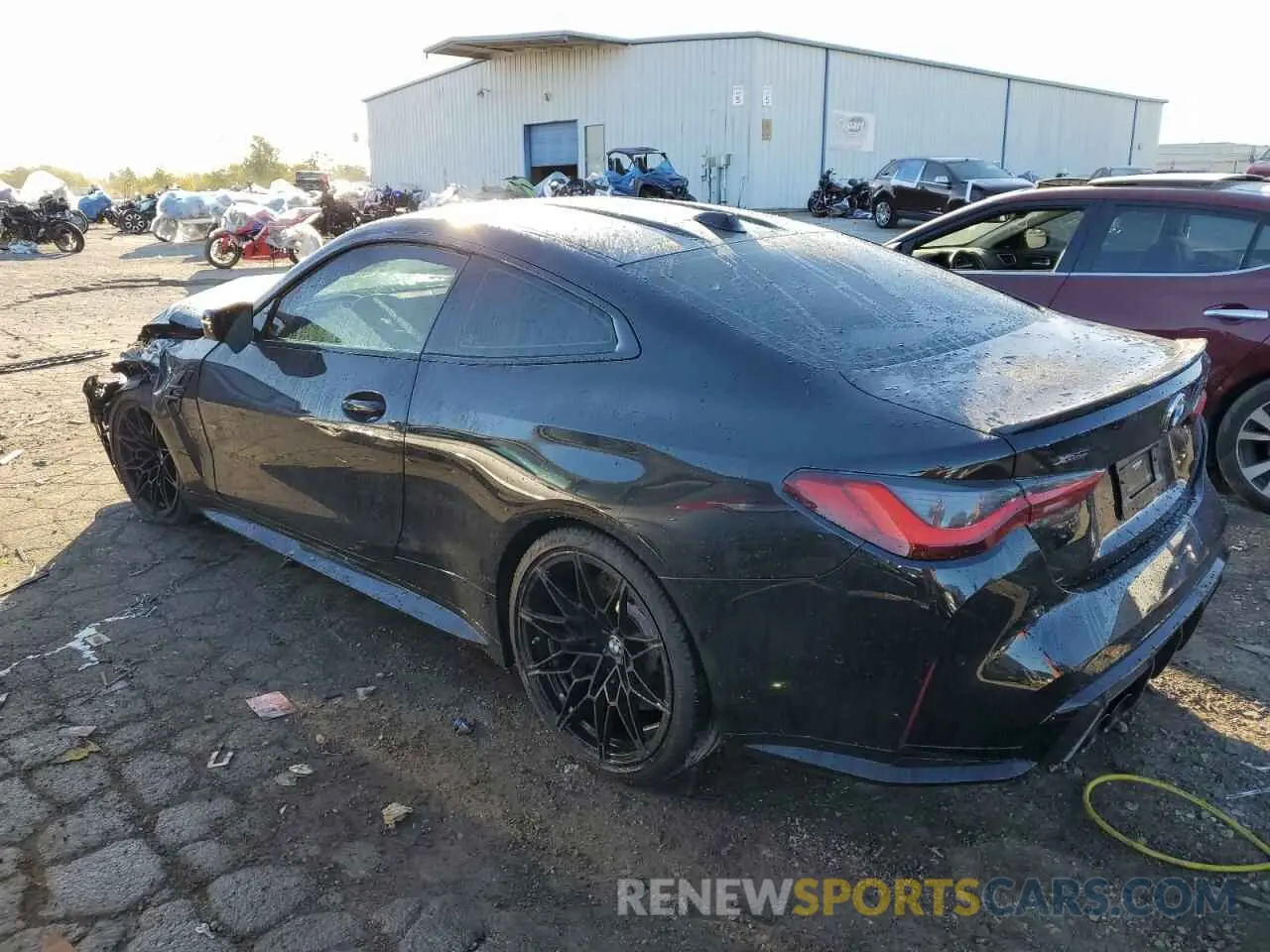 2 Photograph of a damaged car WBS43AZ03RCN56860 BMW M4 2024