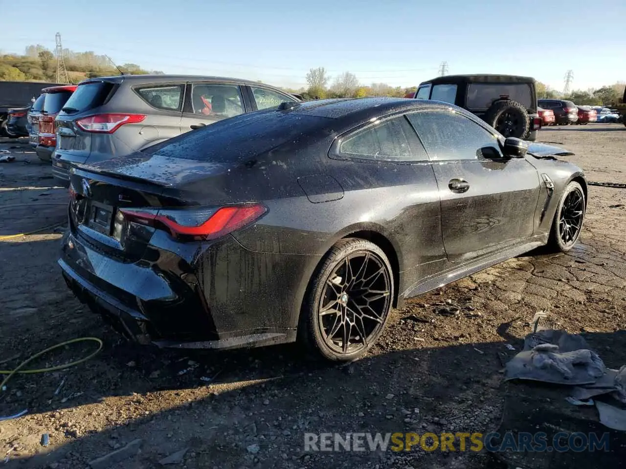 3 Photograph of a damaged car WBS43AZ03RCN56860 BMW M4 2024