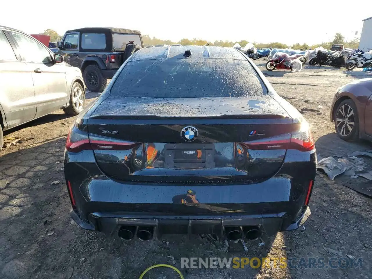 6 Photograph of a damaged car WBS43AZ03RCN56860 BMW M4 2024