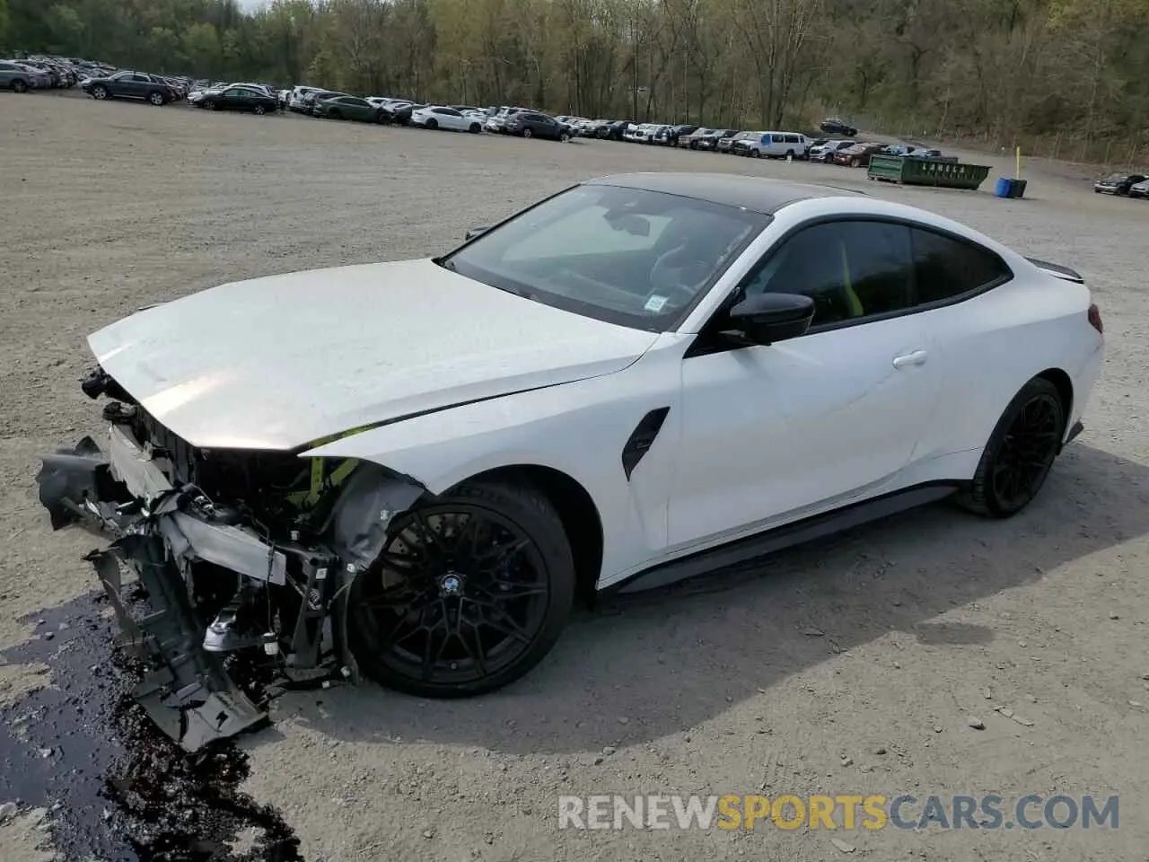 1 Photograph of a damaged car WBS43AZ06RCP07822 BMW M4 2024
