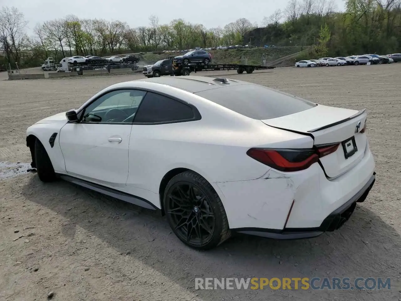 2 Photograph of a damaged car WBS43AZ06RCP07822 BMW M4 2024