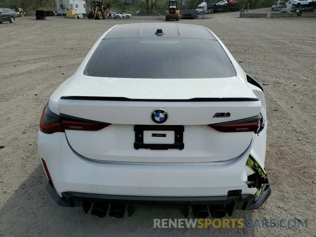 6 Photograph of a damaged car WBS43AZ06RCP07822 BMW M4 2024