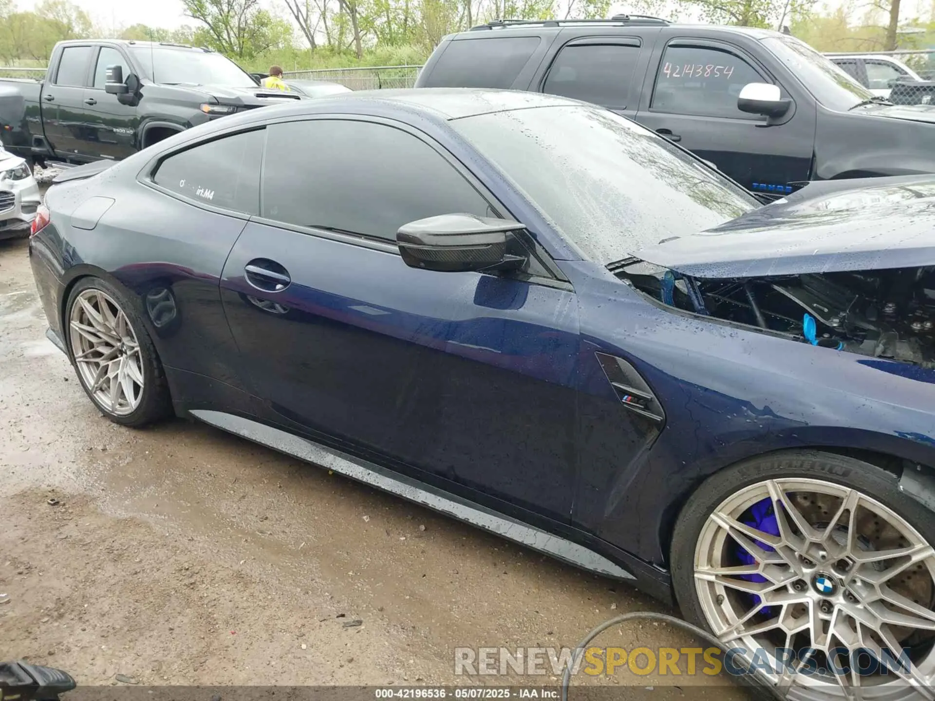 13 Photograph of a damaged car WBS43AZ07RCR10248 BMW M4 2024