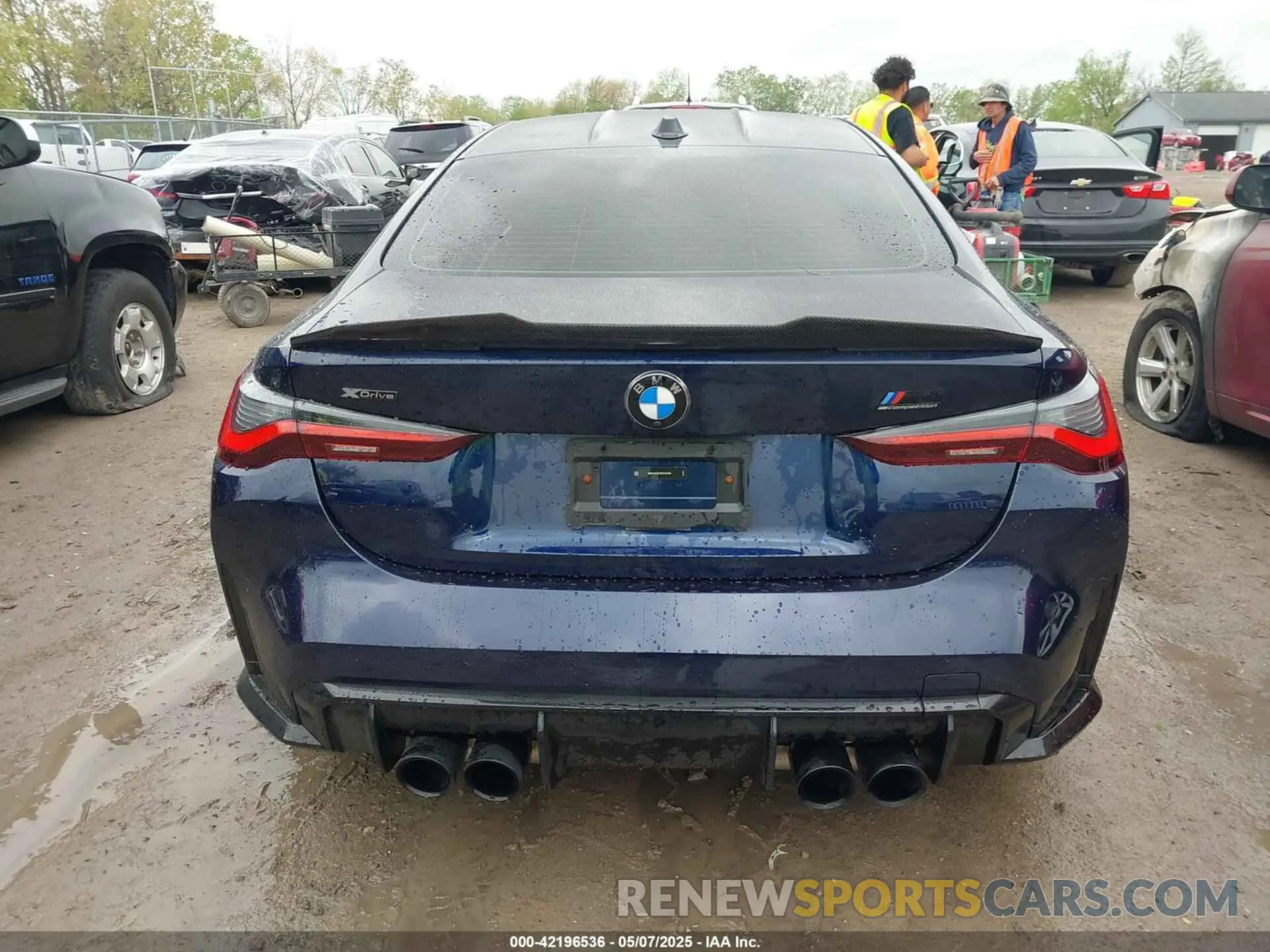 16 Photograph of a damaged car WBS43AZ07RCR10248 BMW M4 2024