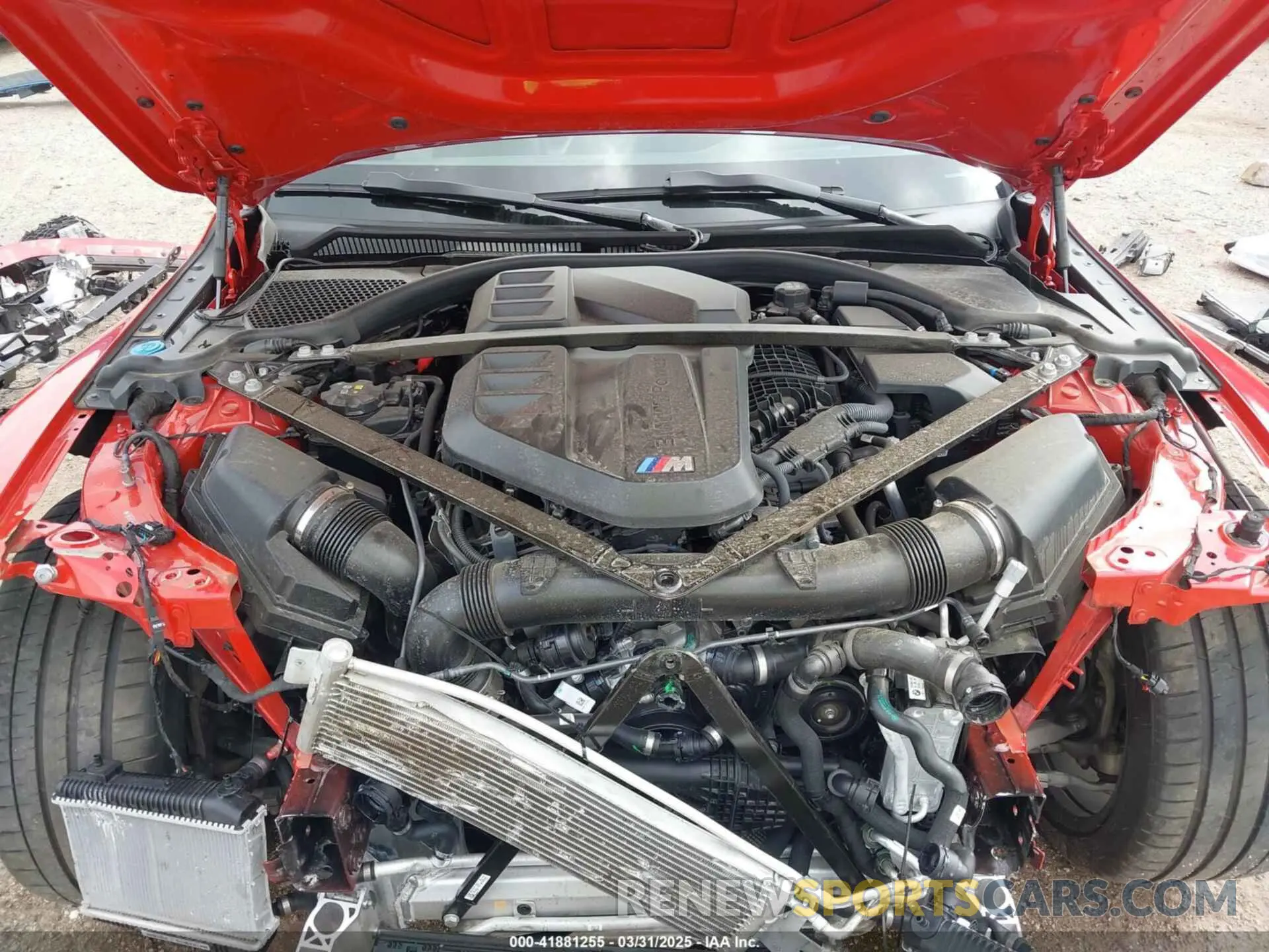 10 Photograph of a damaged car WBS43AZ08RCP07529 BMW M4 2024
