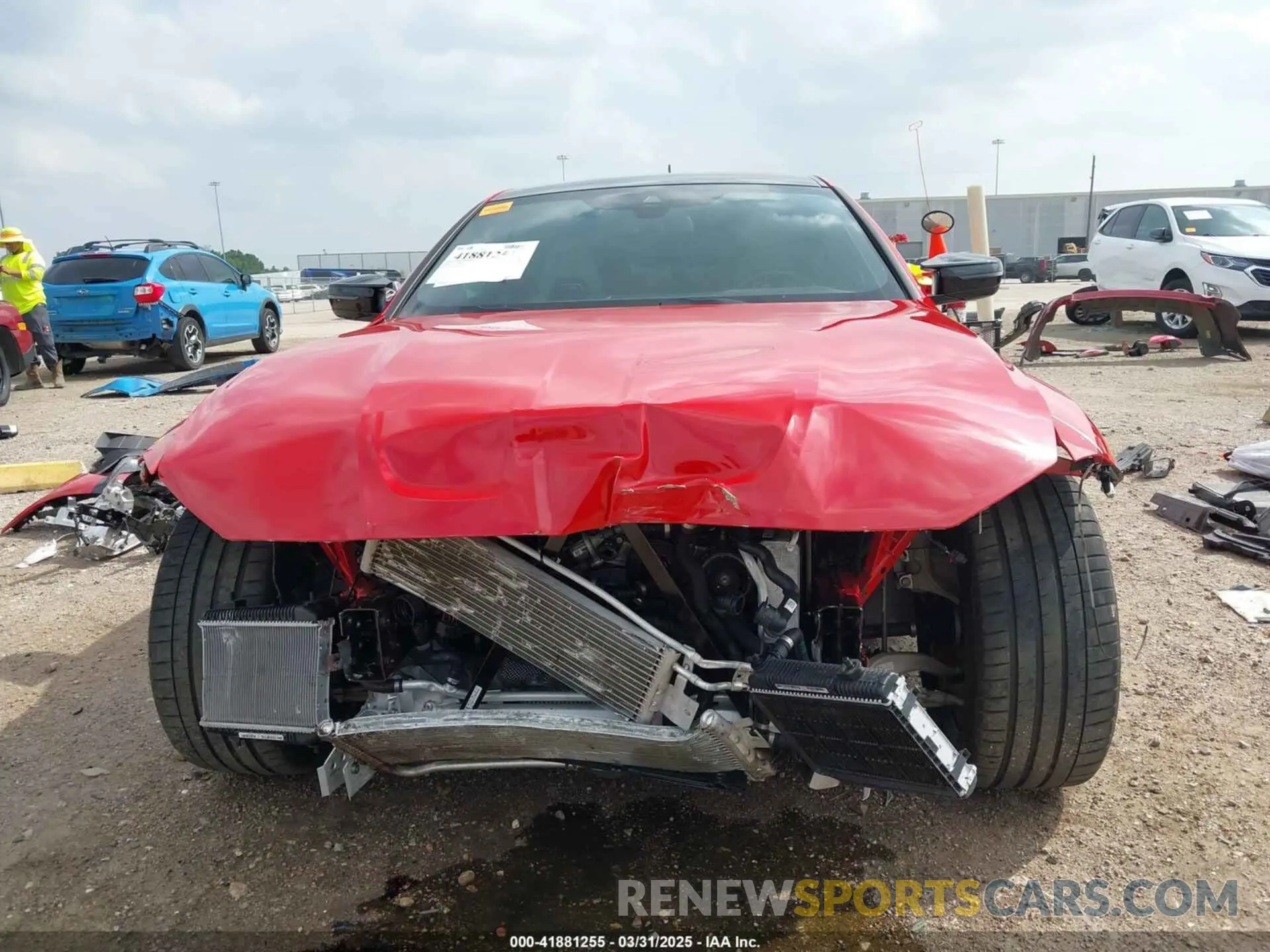 13 Photograph of a damaged car WBS43AZ08RCP07529 BMW M4 2024