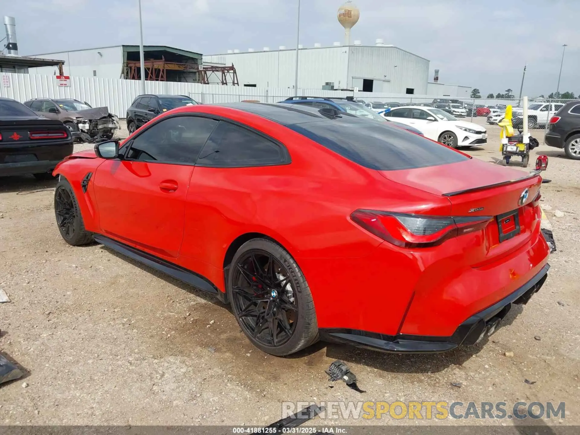 3 Photograph of a damaged car WBS43AZ08RCP07529 BMW M4 2024