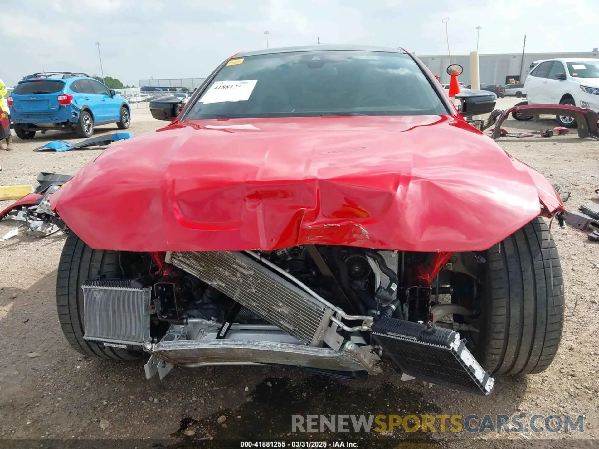 6 Photograph of a damaged car WBS43AZ08RCP07529 BMW M4 2024