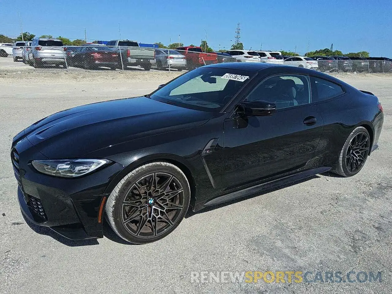 1 Photograph of a damaged car WBS43AZ09RCR77188 BMW M4 2024