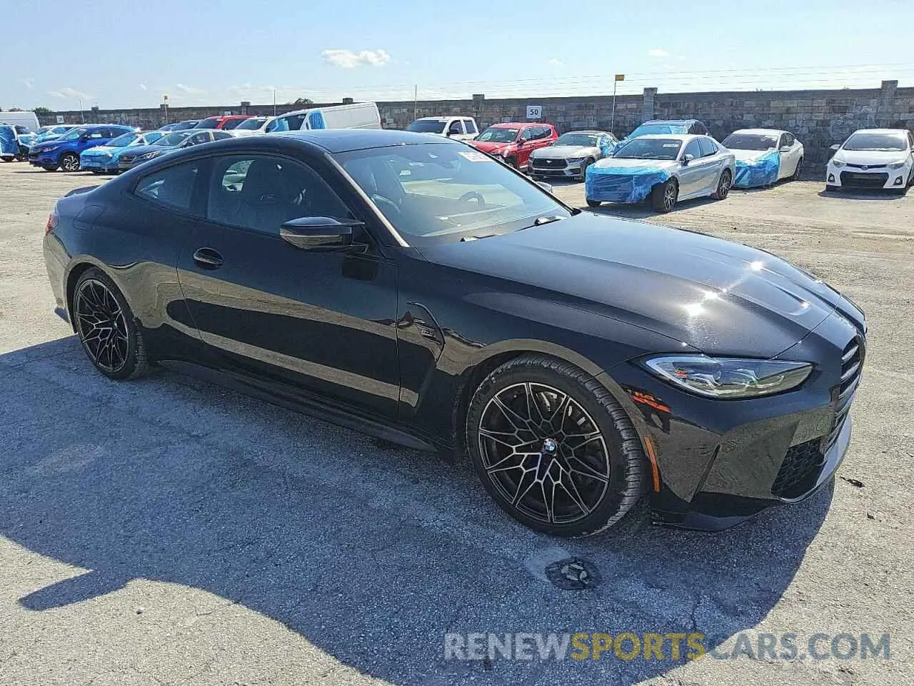 4 Photograph of a damaged car WBS43AZ09RCR77188 BMW M4 2024