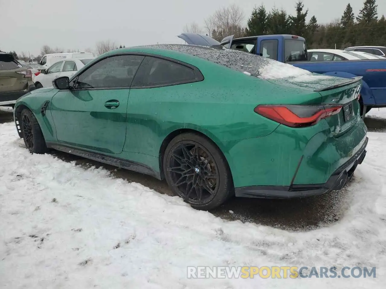 2 Photograph of a damaged car WBS43AZ0XRCN51588 BMW M4 2024