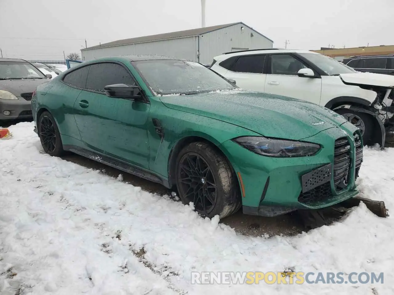 4 Photograph of a damaged car WBS43AZ0XRCN51588 BMW M4 2024