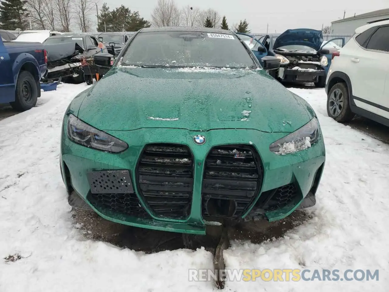 5 Photograph of a damaged car WBS43AZ0XRCN51588 BMW M4 2024