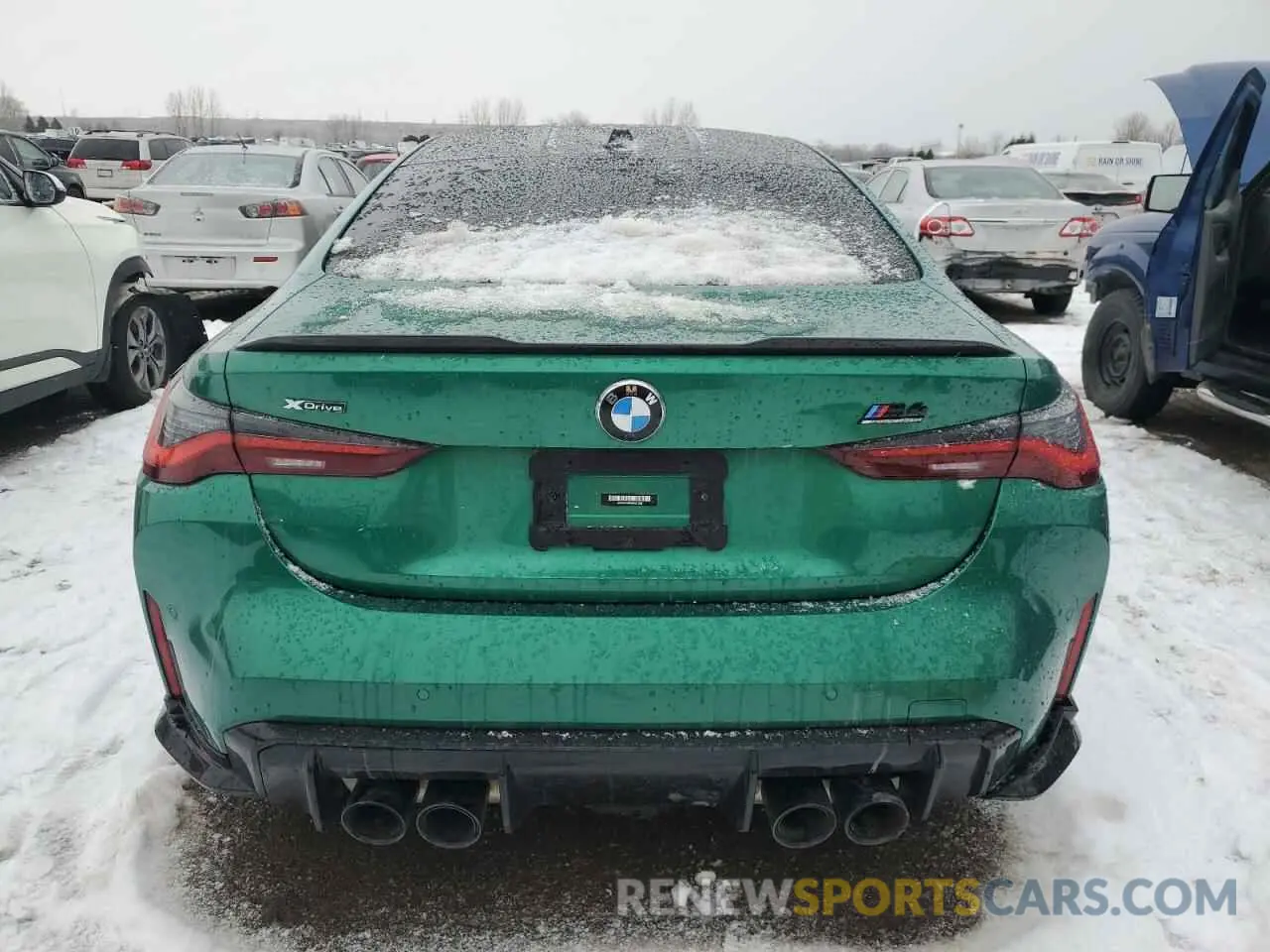 6 Photograph of a damaged car WBS43AZ0XRCN51588 BMW M4 2024