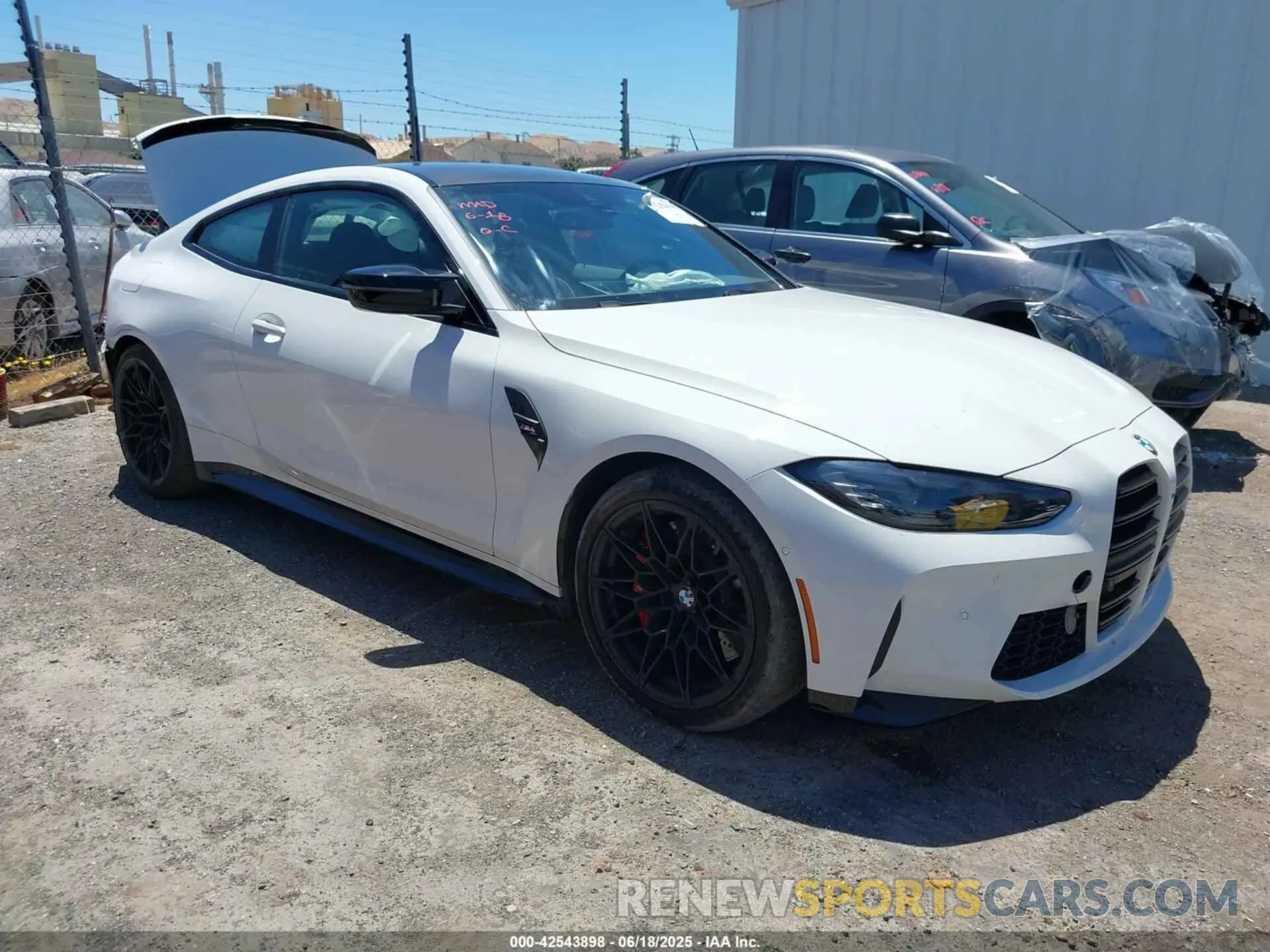 1 Photograph of a damaged car WBS53AZ04RCP14062 BMW M4 2024