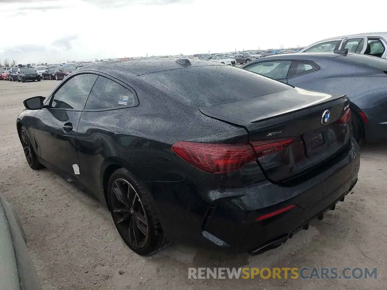 2 Photograph of a damaged car WBA83DA01SCS26725 BMW M4 2025