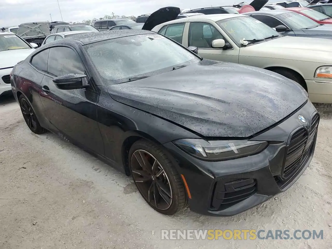 4 Photograph of a damaged car WBA83DA01SCS26725 BMW M4 2025