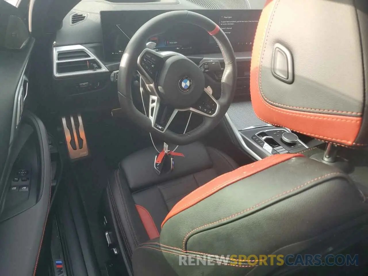 8 Photograph of a damaged car WBA83DA01SCS26725 BMW M4 2025