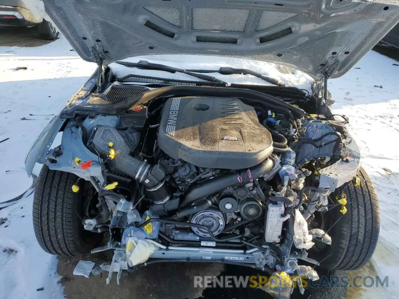12 Photograph of a damaged car WBA83DA07SCT64818 BMW M4 2025