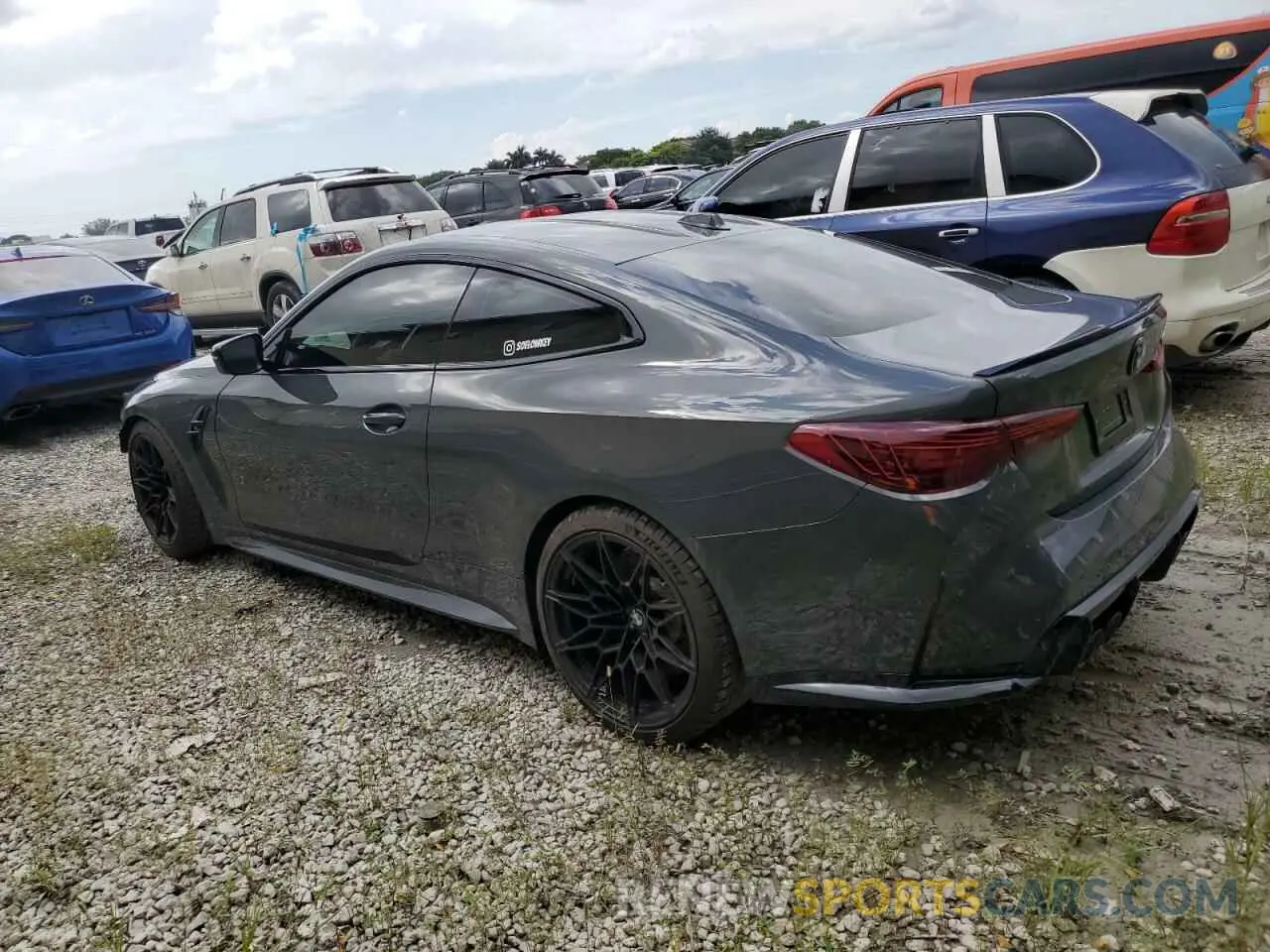 2 Photograph of a damaged car WBS23HK09SCS65814 BMW M4 2025