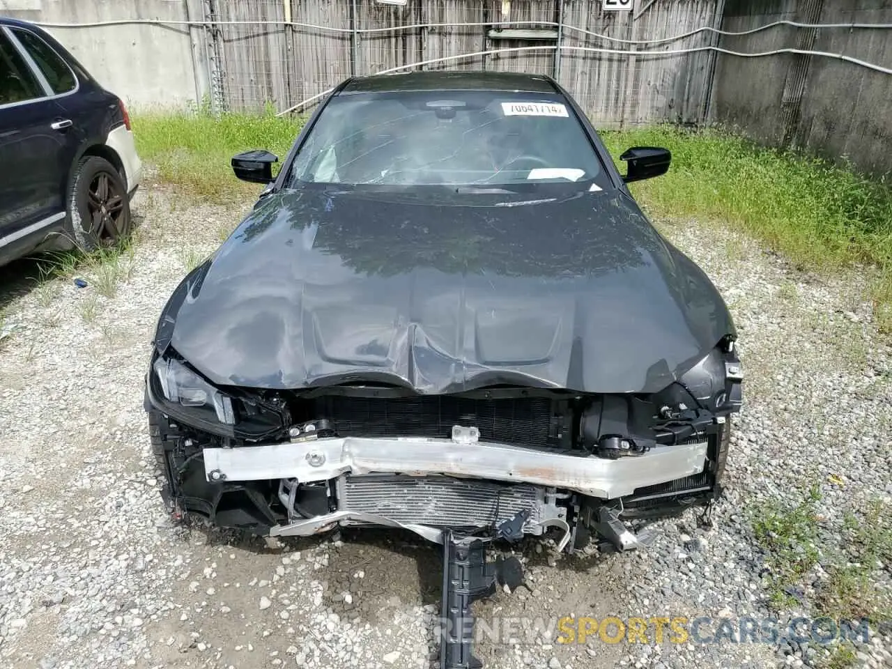 5 Photograph of a damaged car WBS23HK09SCS65814 BMW M4 2025