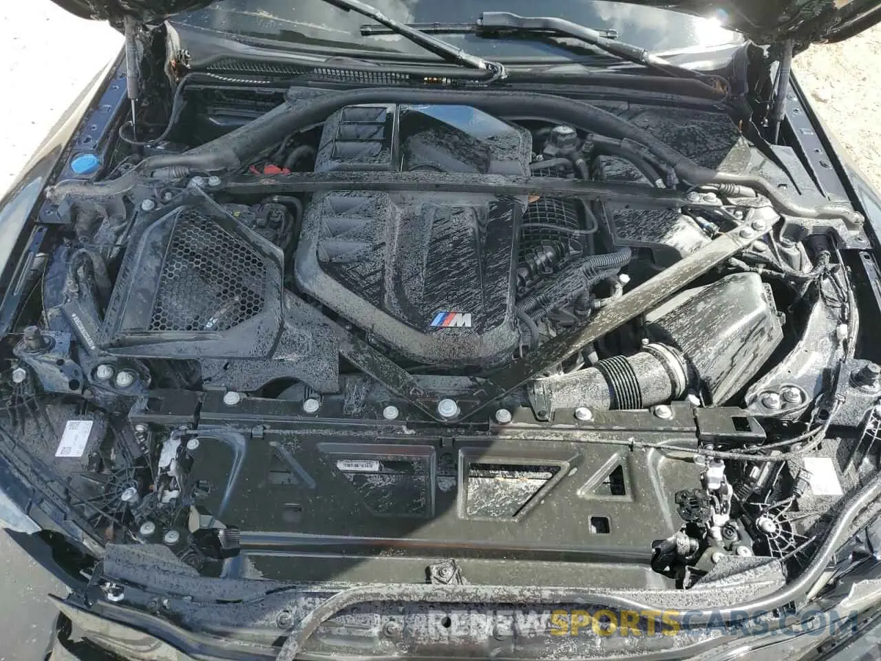 11 Photograph of a damaged car WBS33HK05SCS46360 BMW M4 2025