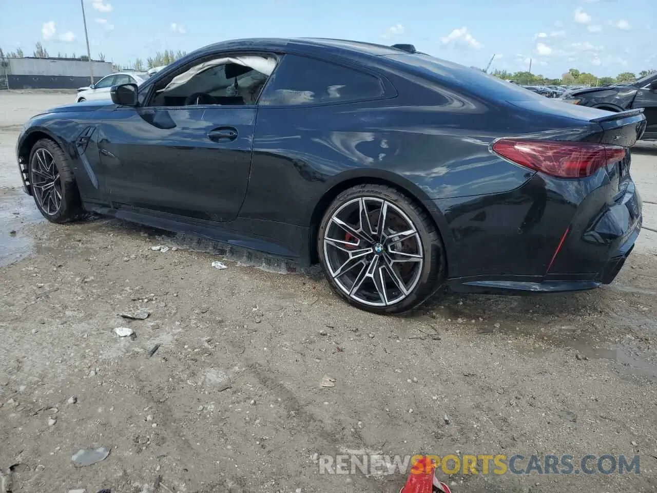 2 Photograph of a damaged car WBS33HK05SCS46360 BMW M4 2025