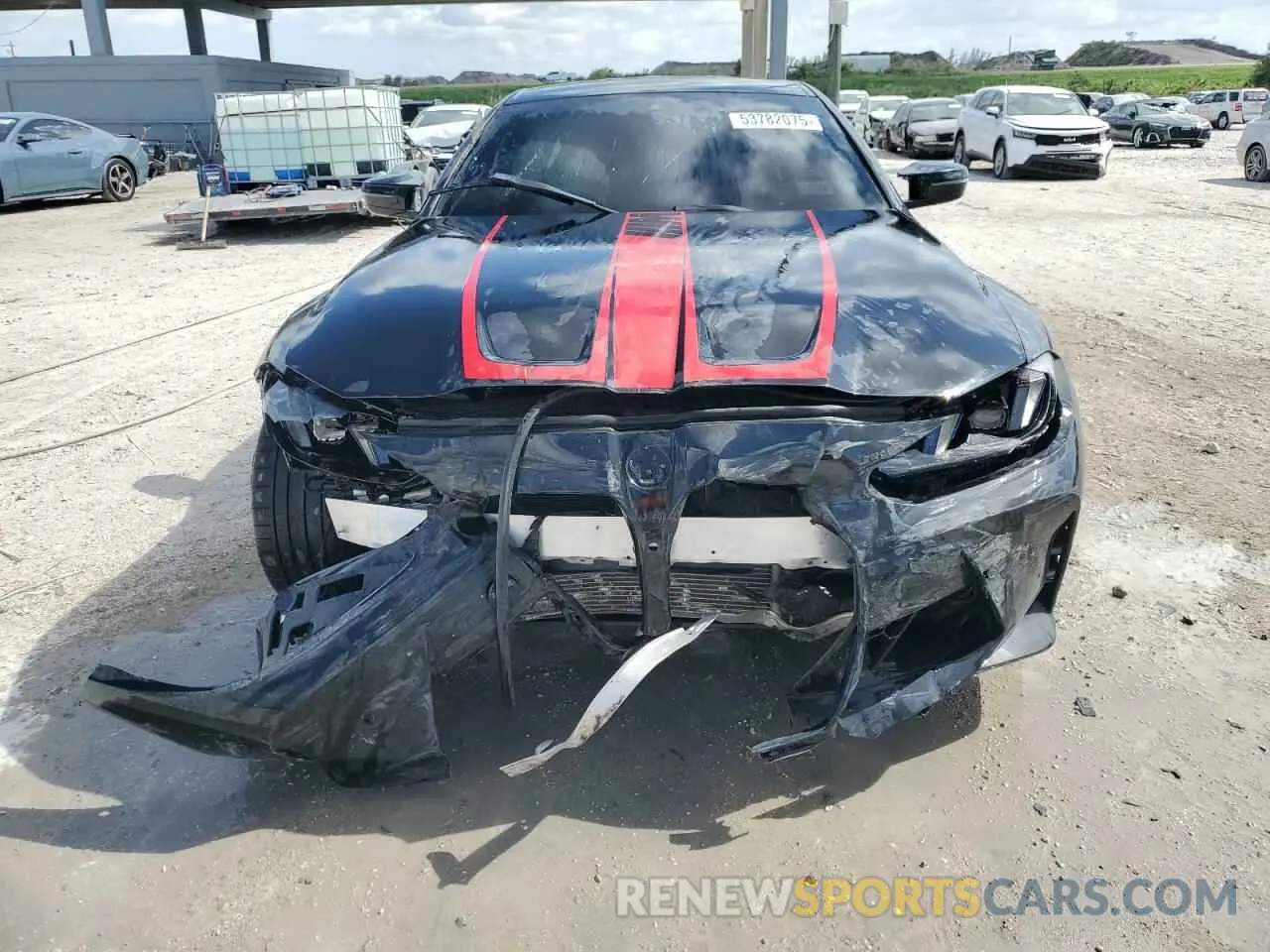 5 Photograph of a damaged car WBS33HK05SCS46360 BMW M4 2025