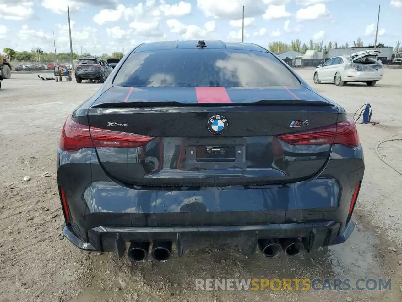 6 Photograph of a damaged car WBS33HK05SCS46360 BMW M4 2025