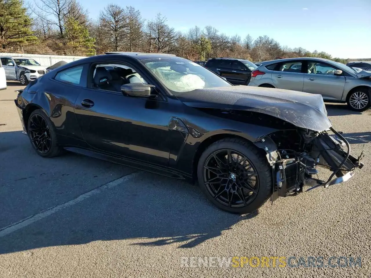 4 Photograph of a damaged car WBS33HK05SCT69107 BMW M4 2025