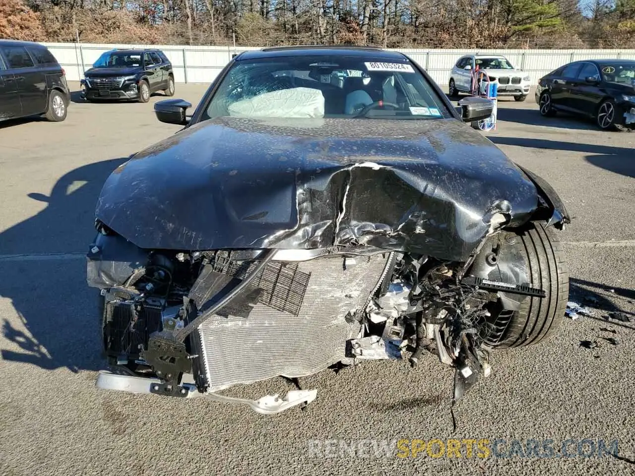 5 Photograph of a damaged car WBS33HK05SCT69107 BMW M4 2025