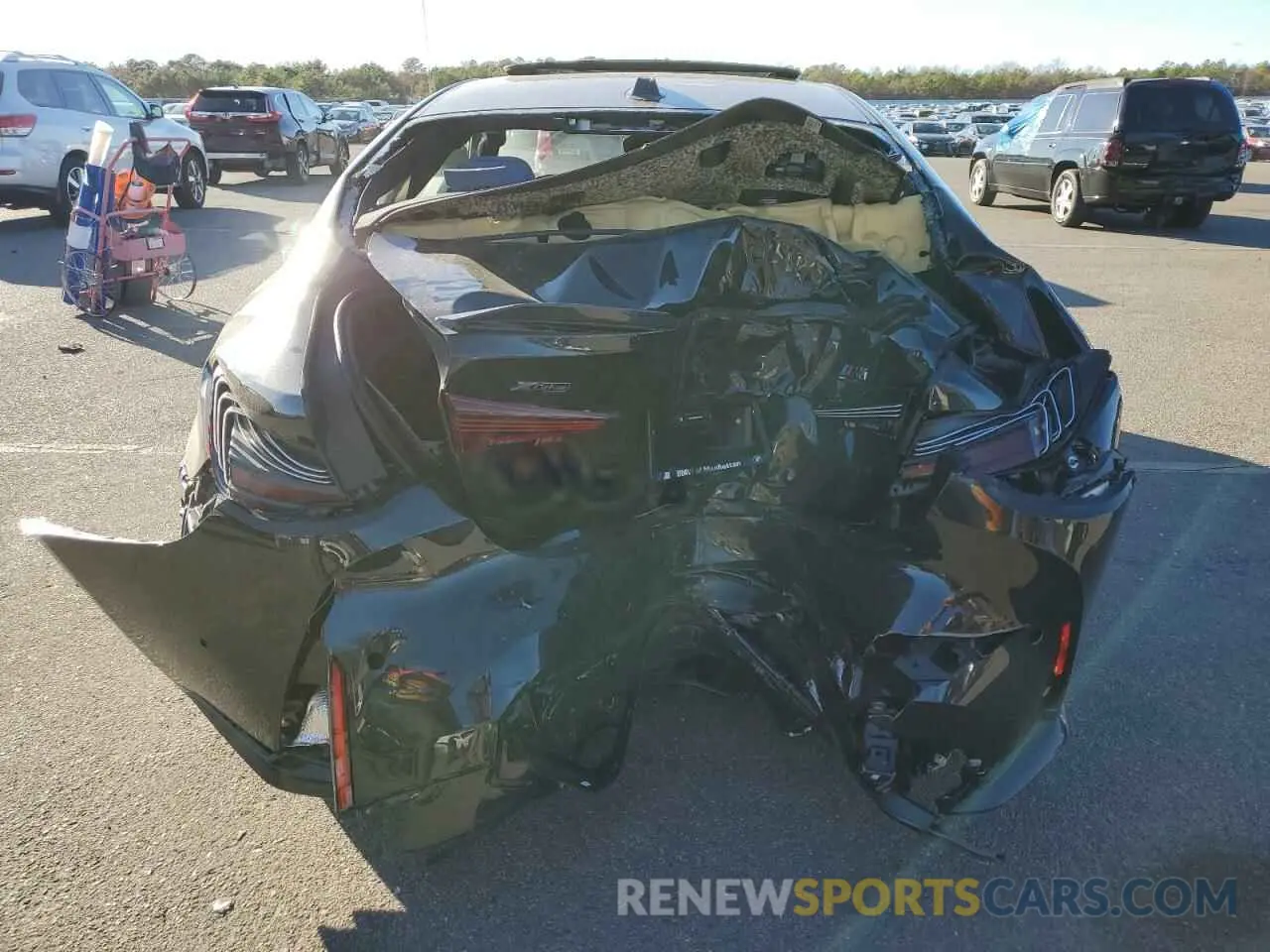 6 Photograph of a damaged car WBS33HK05SCT69107 BMW M4 2025