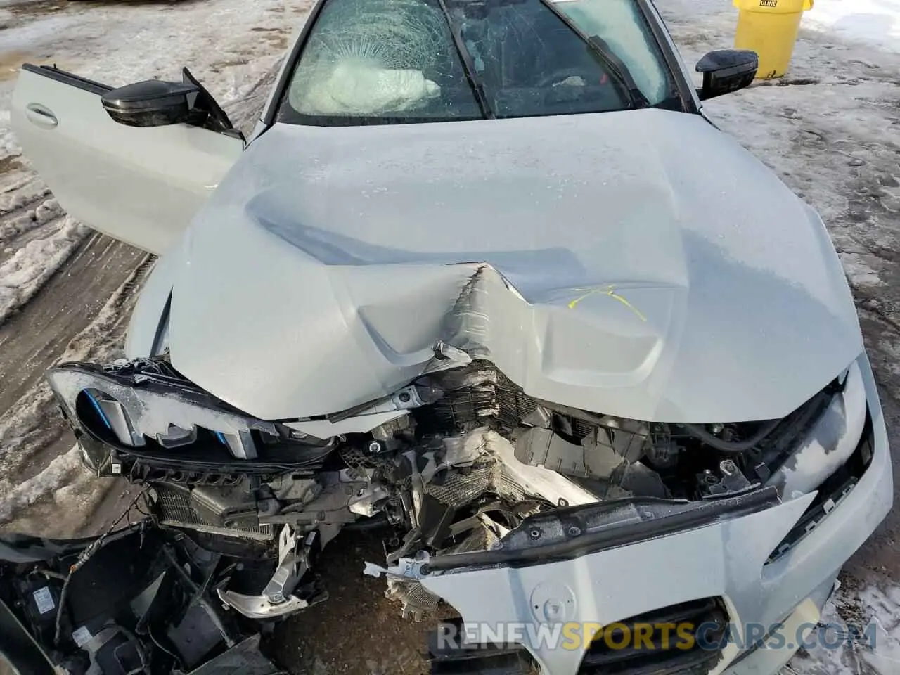 11 Photograph of a damaged car WBS33HK07SCS58994 BMW M4 2025